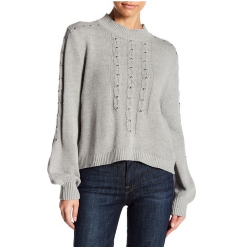 Wild Pearl Studded Sweater
